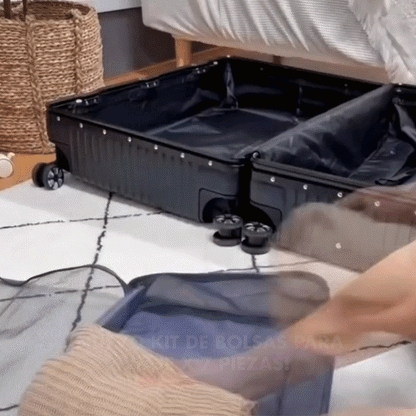 NUEVO KIT DE BOLSAS PARA VIAJE X 7 PIEZAS