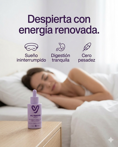 Vil YDream Biotic – Tratamiento Para El Sueño | En Gotas a Base de Probióticos y Productos Naturales |